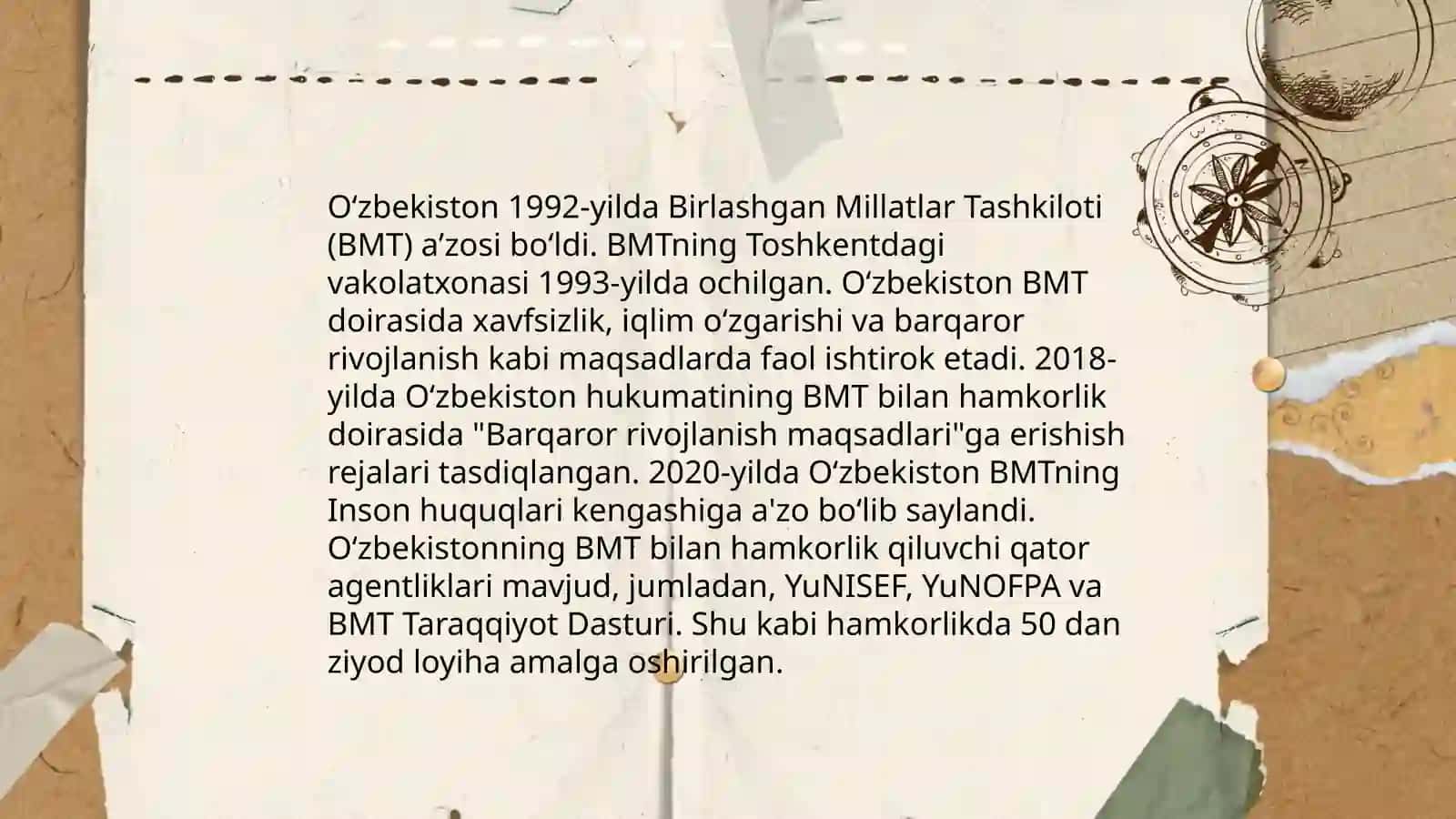 O‘zbekistonning xalqaro munosabatlari 4