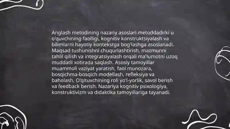 Anglash Metodi 4