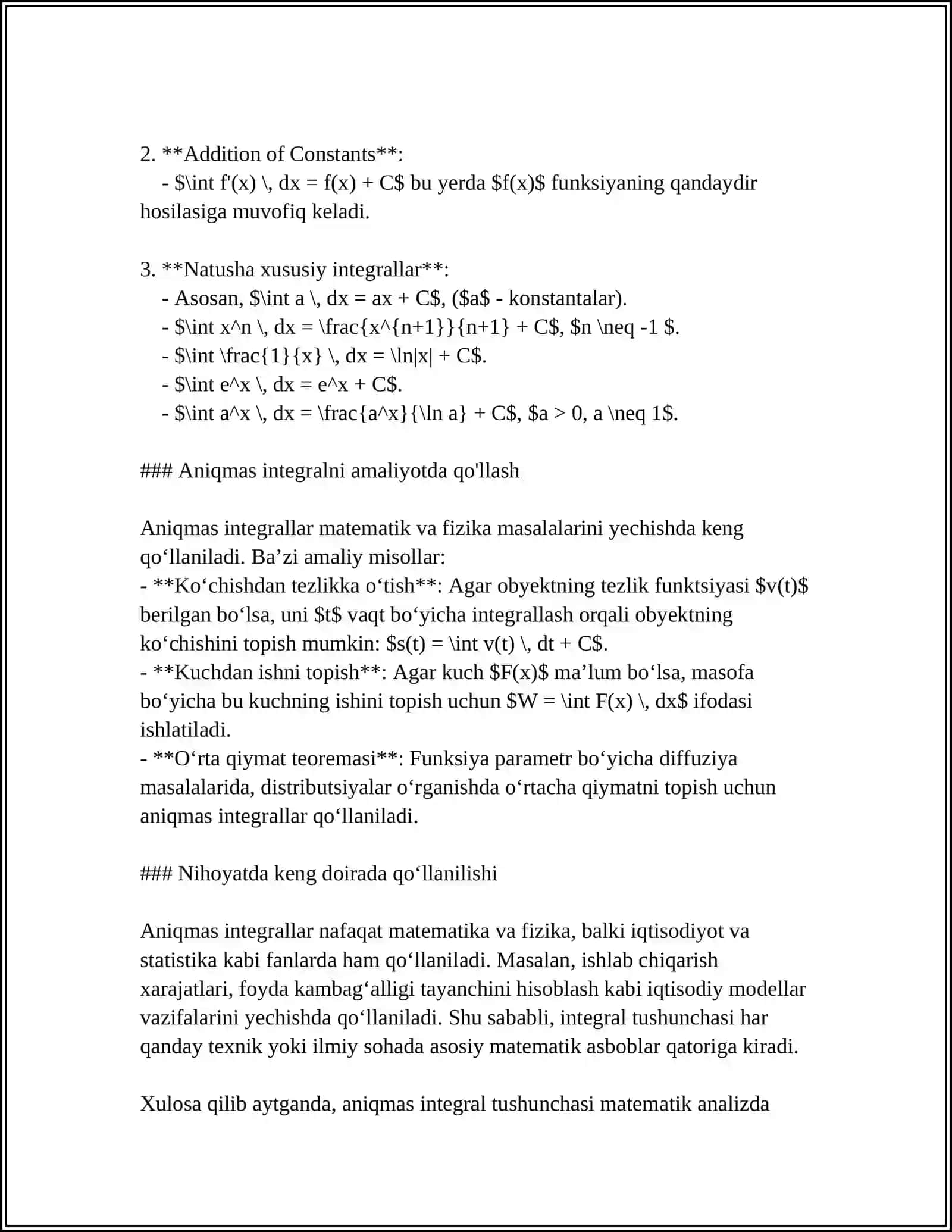 ANIQMAS INTEGRAL 4