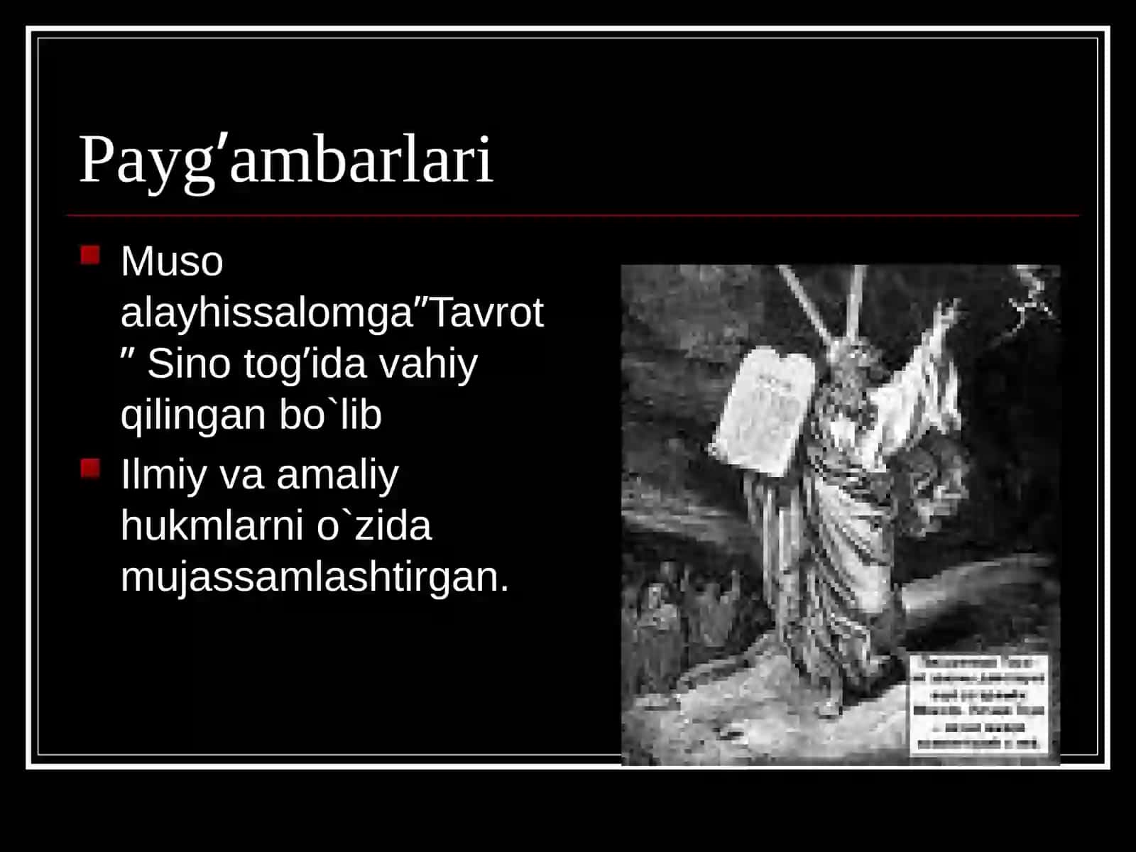 Yahudiylik dini paydo bo'lishi va talimoti 4