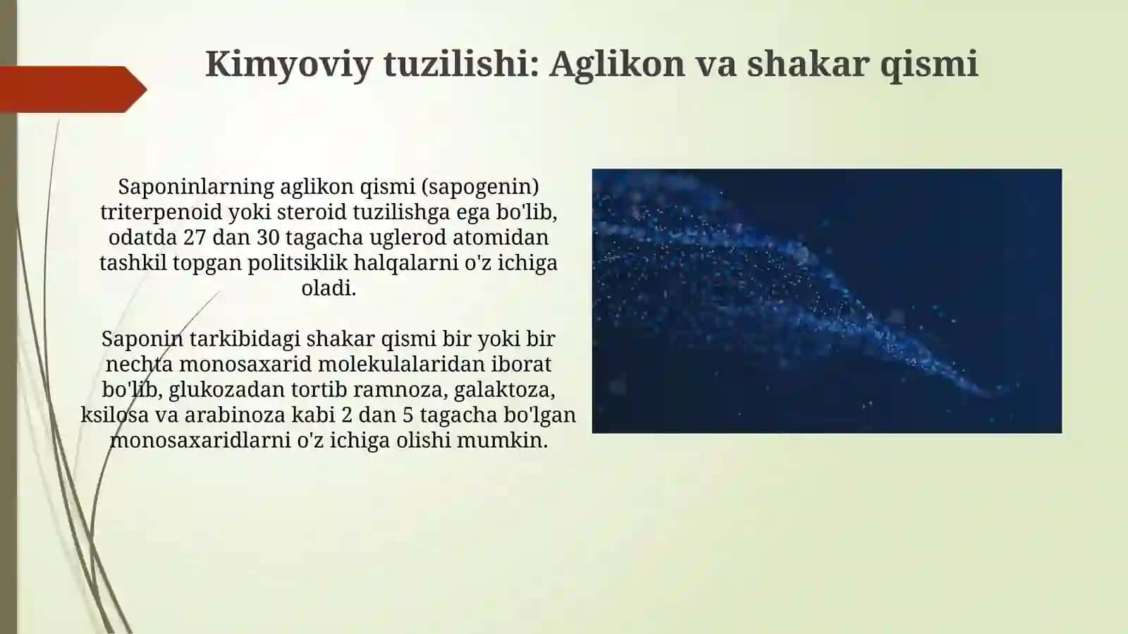 Saponinlarning tuzilishi 4