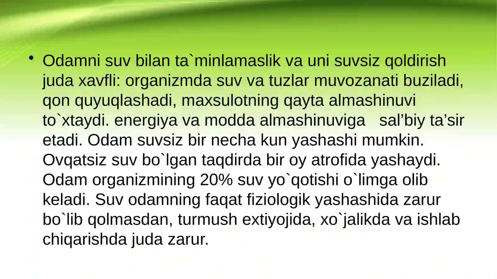 Suv va tuproq gigiyenasi 4