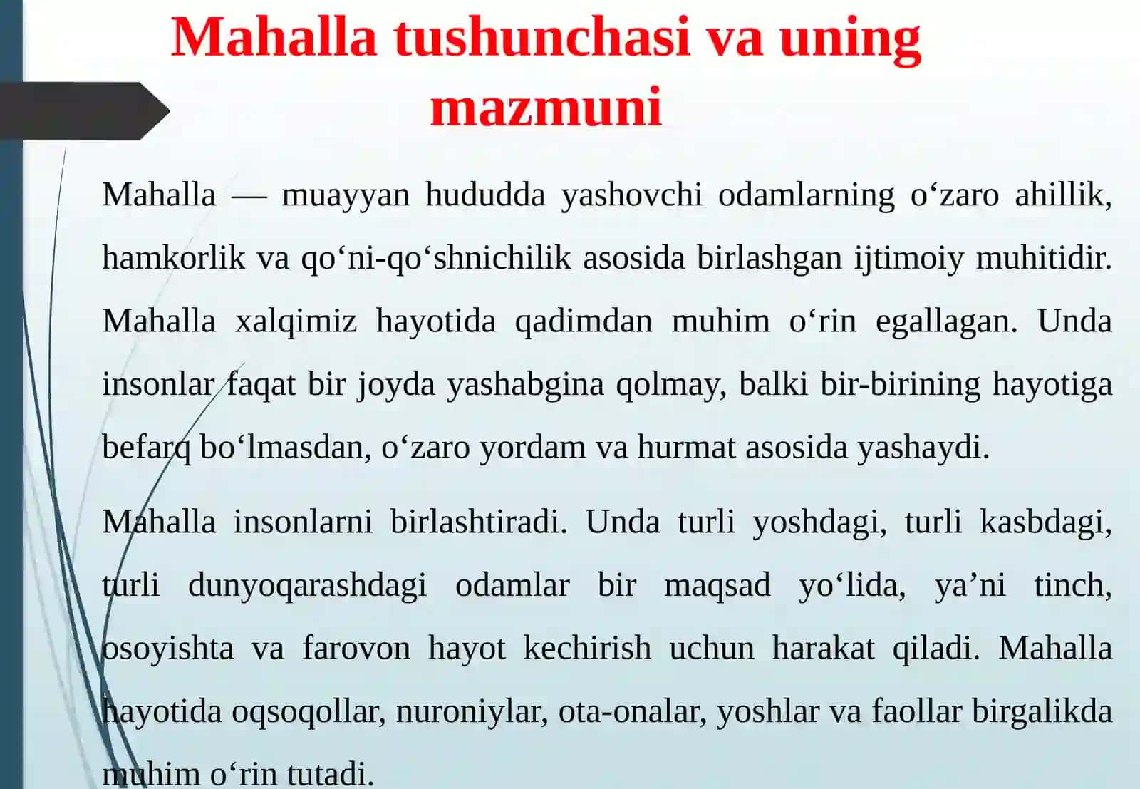 Mening mahallam–mening faxrim 4
