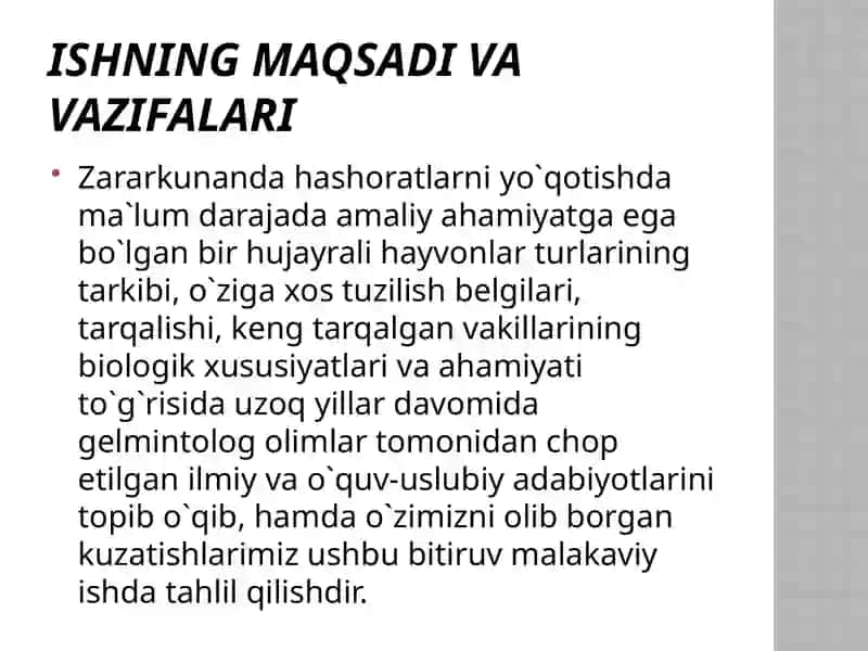 Kasallik qo`zg`atuvchi bir hujayralilar 4