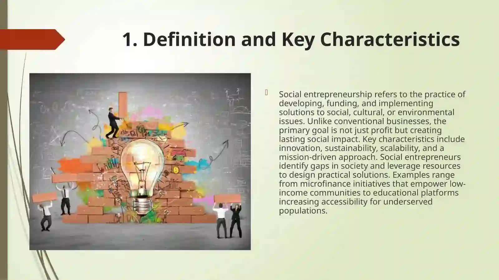 Social entrepreneurship combining profit and purpose 4
