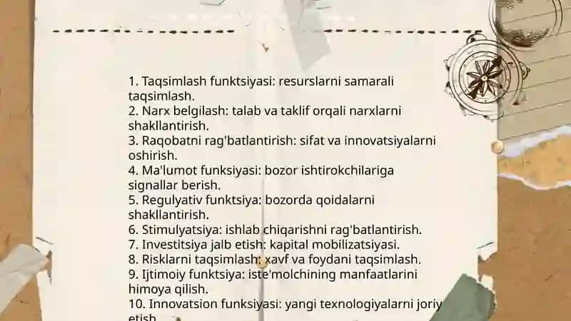 Bozor va bozor turlari 4