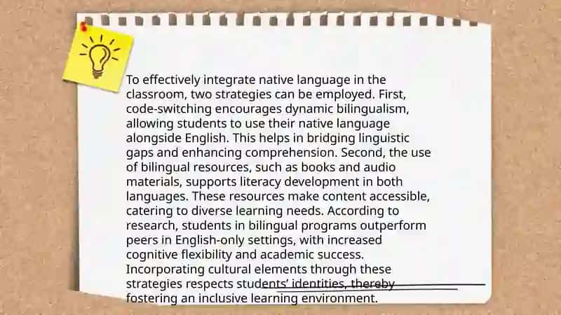 The use of native language in the classroom. Rahmatullayev Davlatbek 4