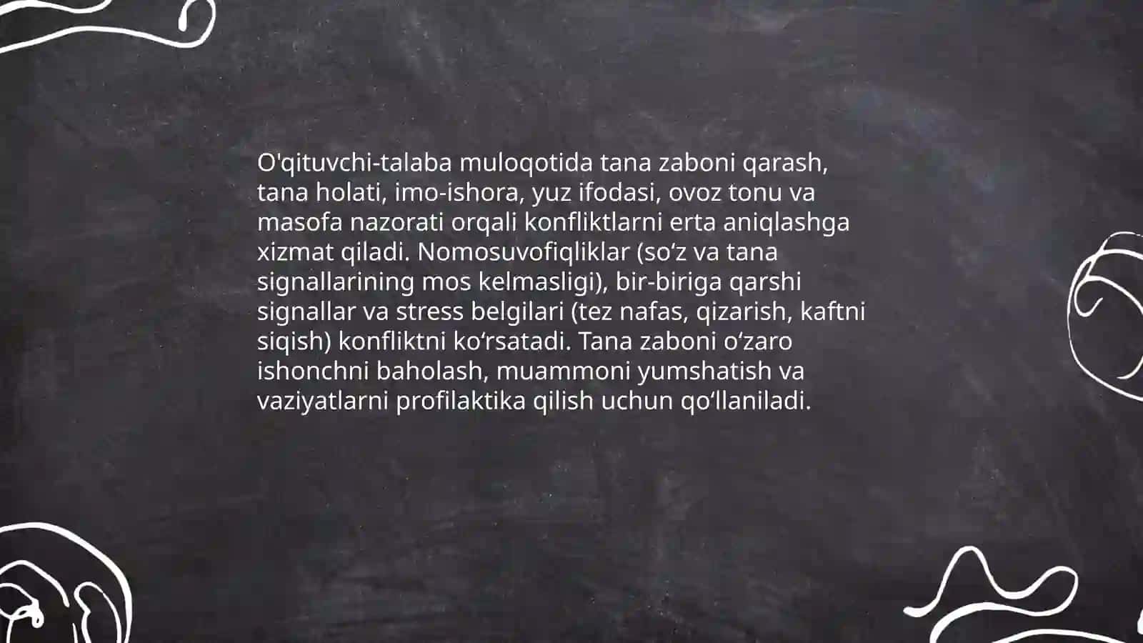 Pedagogik konflektalogiyada tana zaboni 4