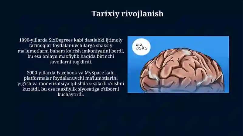 Onlayn ijtimoiy xizmatlarda maxfiylik va ishonch muammolari 4