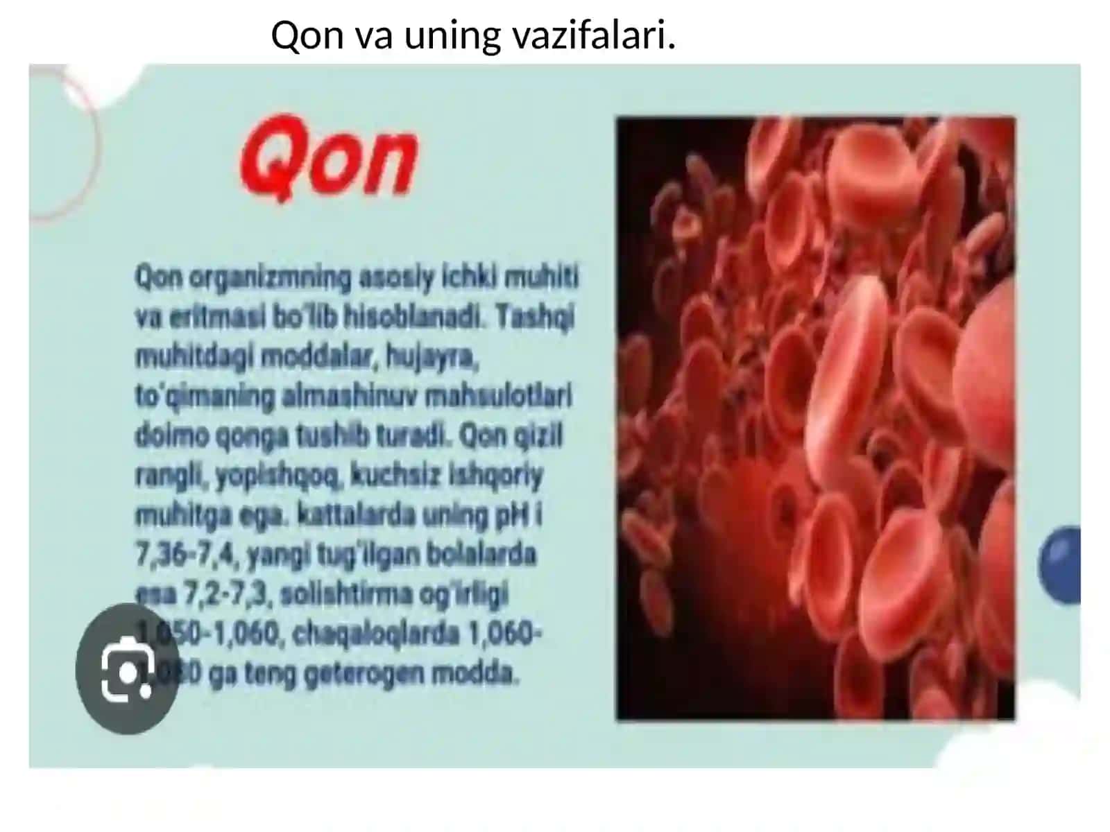 Toʻqimasuyuqligi.Qonvalimfa 4