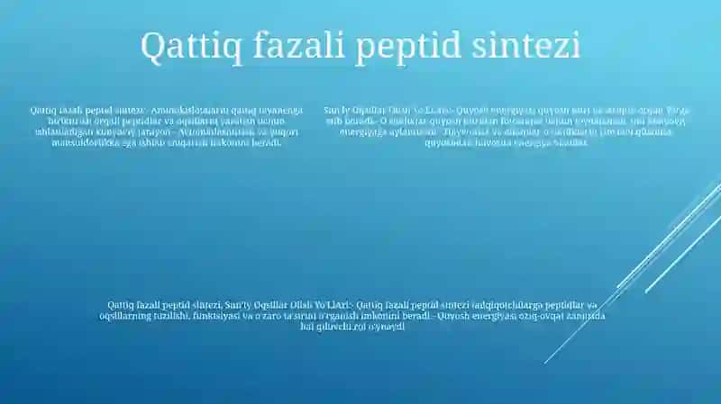 Sun'Iy Oqsillar Olish Yo Llari 4