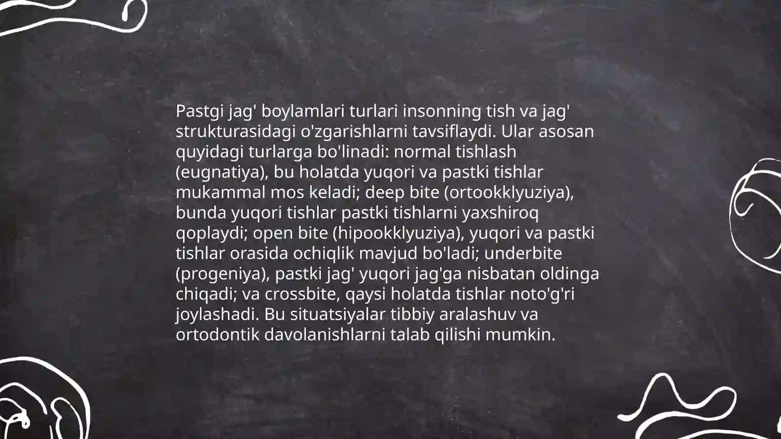 Pastgi jag’ boylamlari anatomiyasi 4