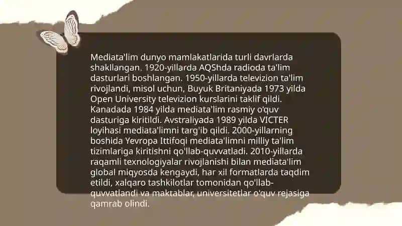 Zamonaviy mediata’lim tushunchasi 4