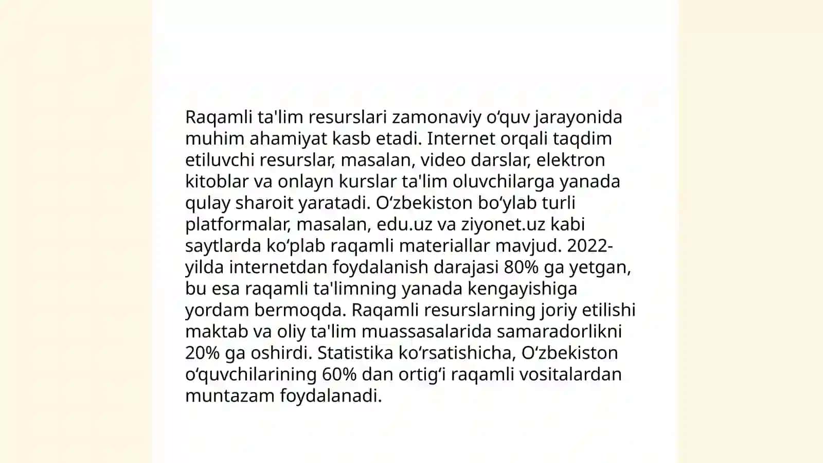 Texnologiya ta'limning ahamiyati va mohiyati 4