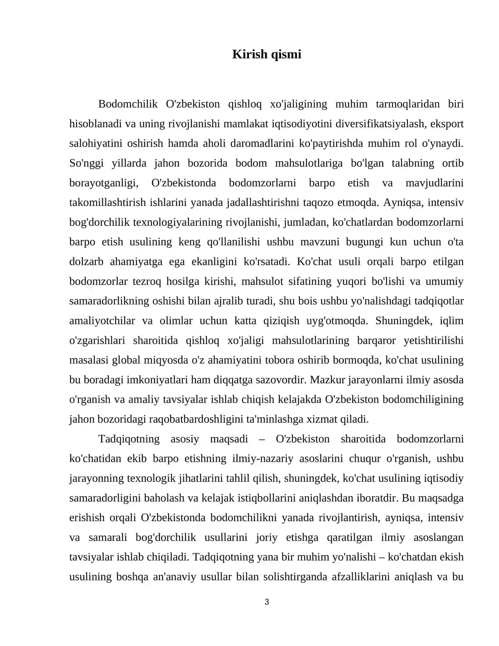 Bodomzorlarni koʻchatidan ekib barpo etish 4