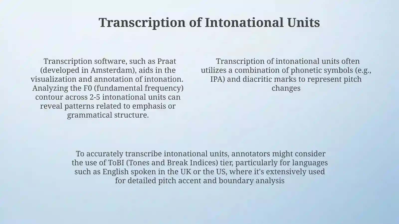 INTONATIONAL UNITS IN PHONETICS 4