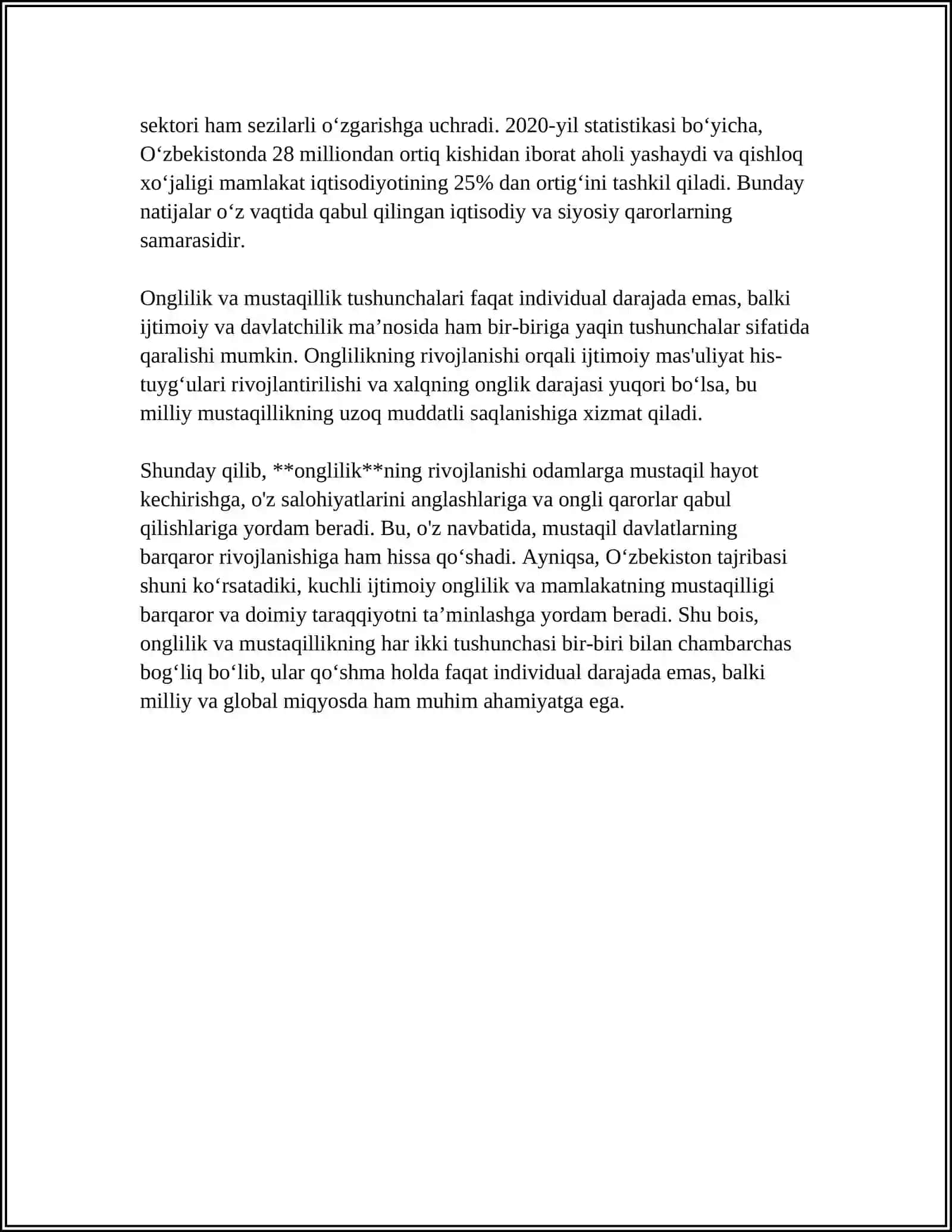 KASB TANLASHDA ONGLILIK VA MUSTAQILLIK 4