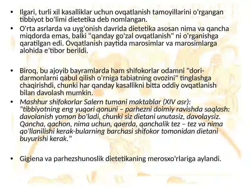 Ovqatlanishning mahsulotlar kimyoviy tarkibi 4