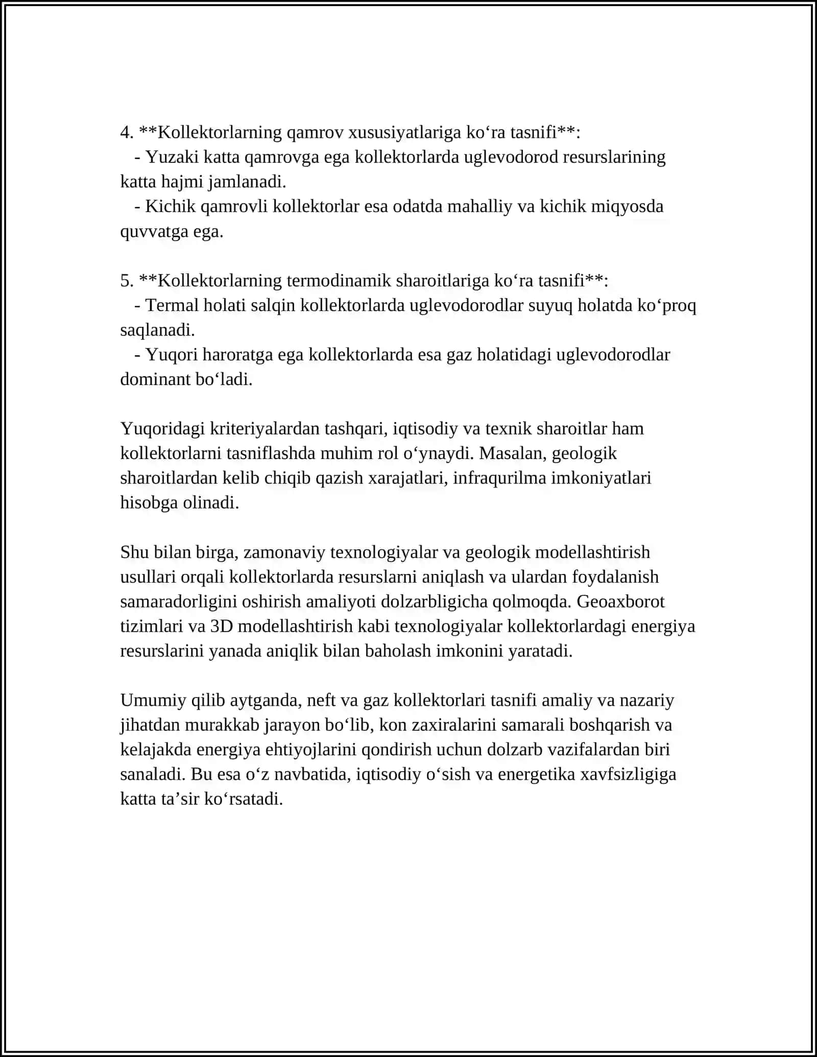 NEFT VA GAZ KOLLEKTORLARI TASNIFI 4