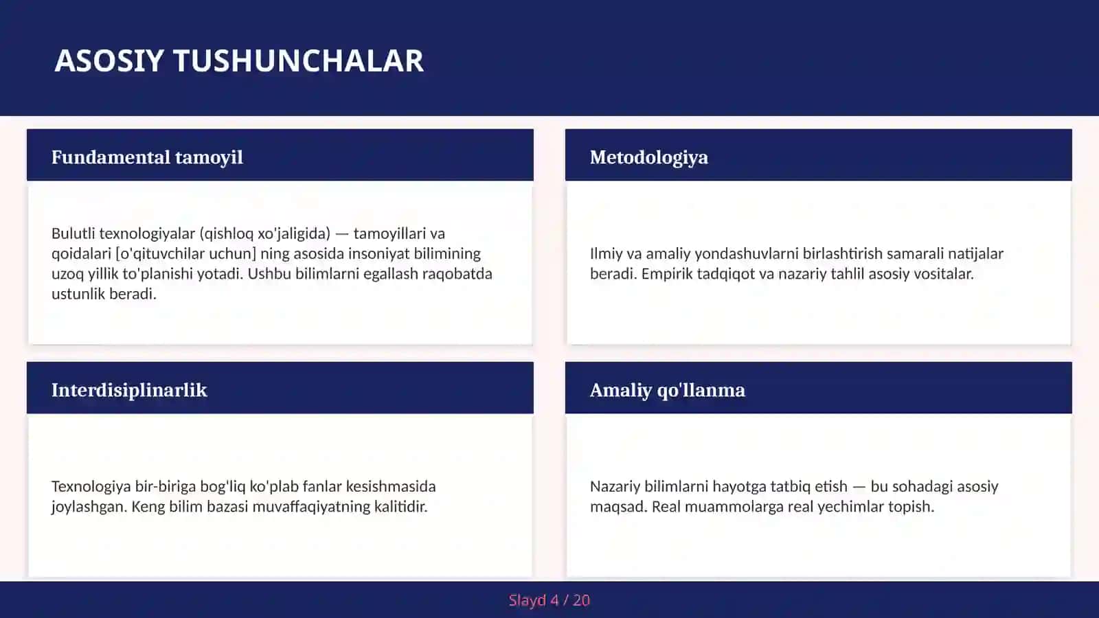 Bulutli texnologiyalar (qishloq xo'jaligida) — tamoyillari va qoidalari [o'qituvchilar uchun] 4