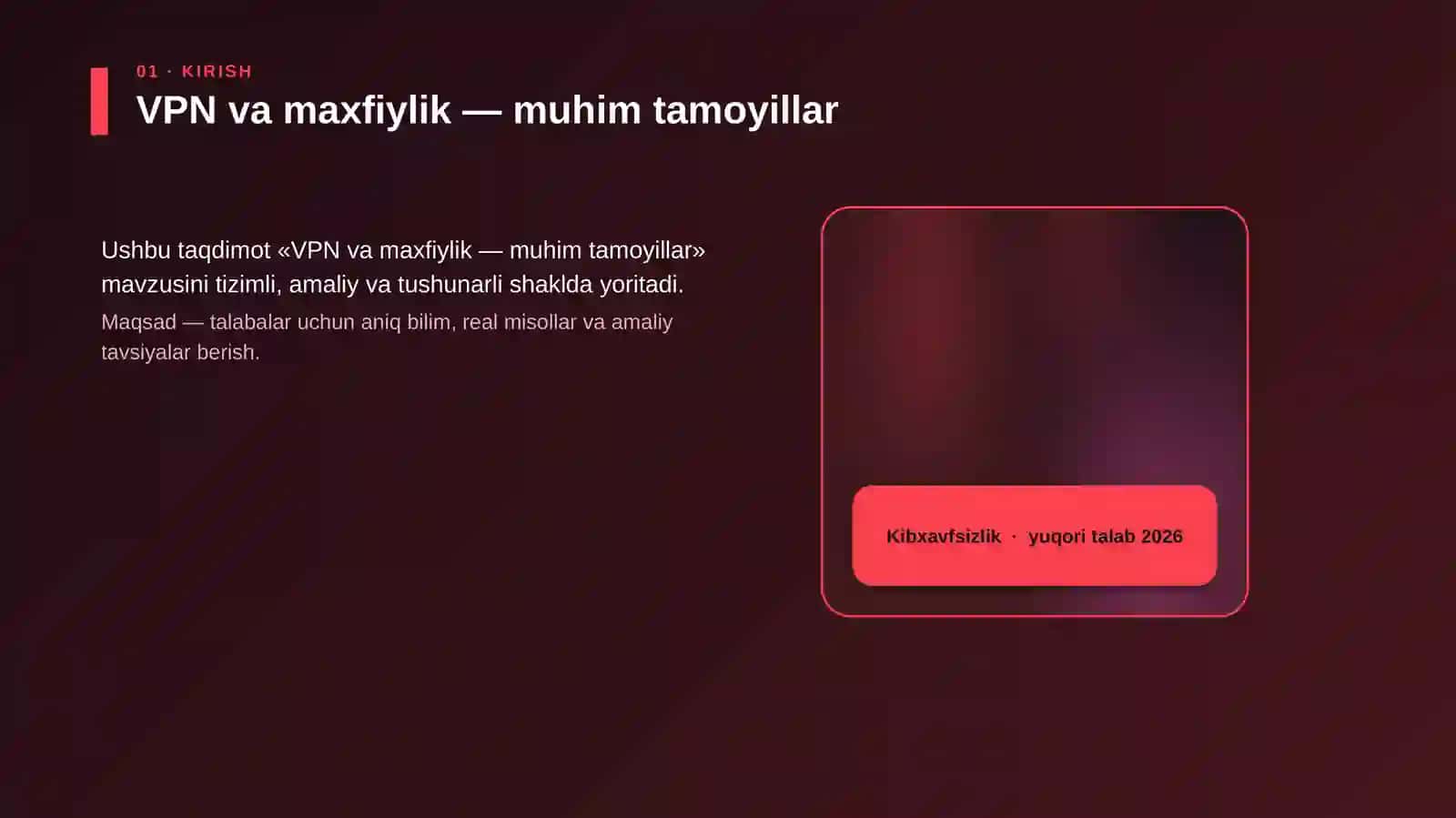VPN va maxfiylik — muhim tamoyillar 4