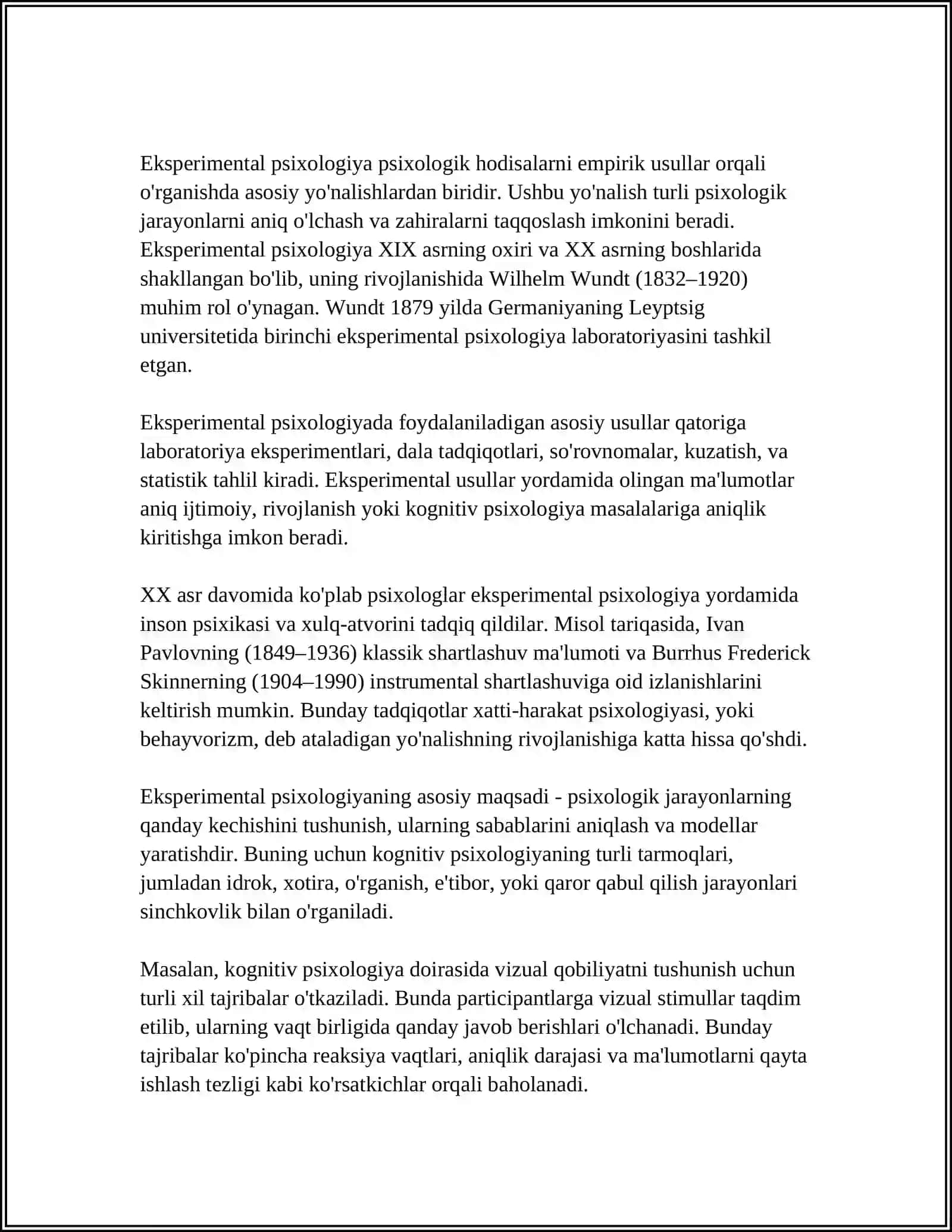 PSIXOLOGIYA METODLARI 4