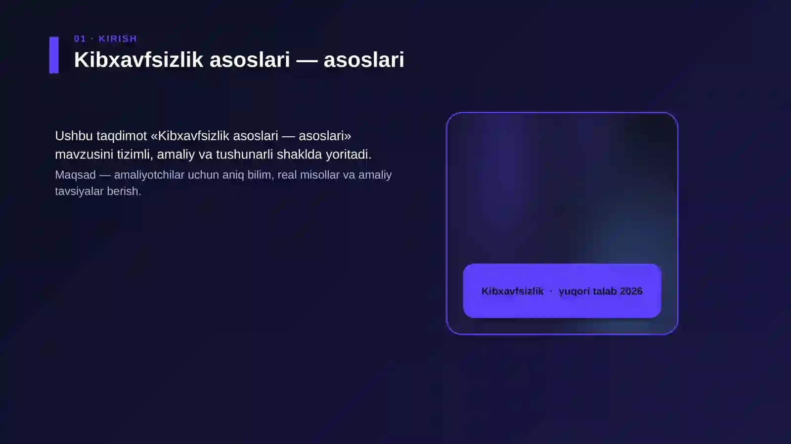 Kibxavfsizlik asoslari 4