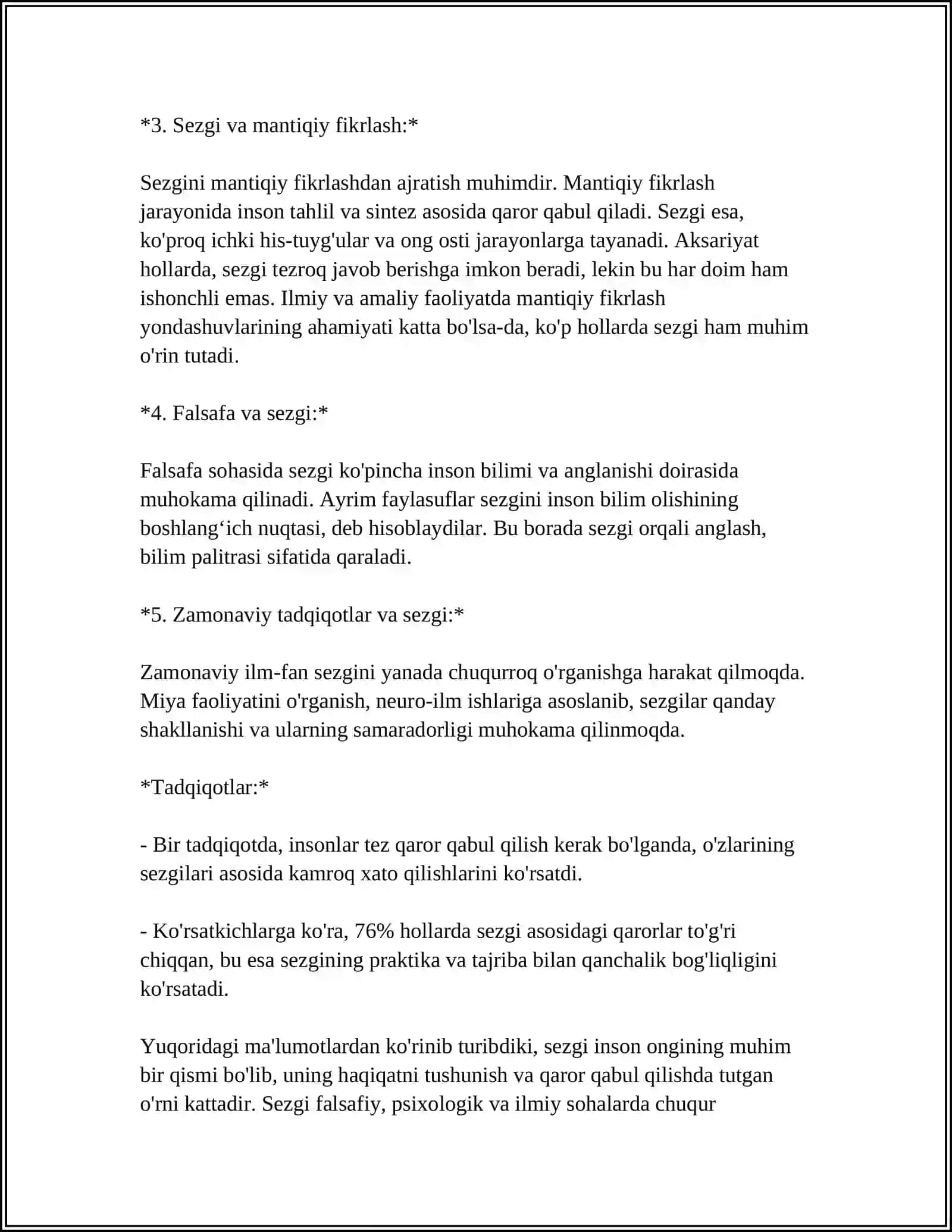 SEZGI TURLARI VA UNING QONUNIYATLARI 4