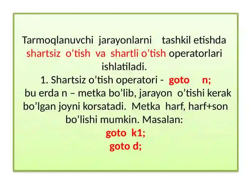 C++ tilida shart va tanlash operatorlari 4