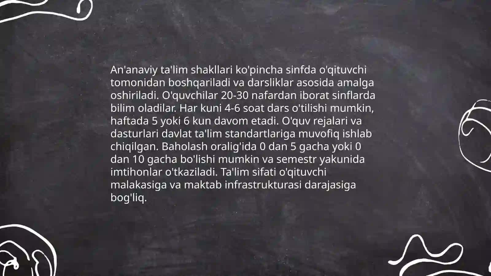 Ta'limni Tashkil Etish Shakllari va Turalari 4