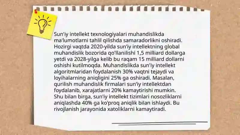 Sun'iy intellekt va avtomatlashtirilgan loyihalash jarayonlari 4