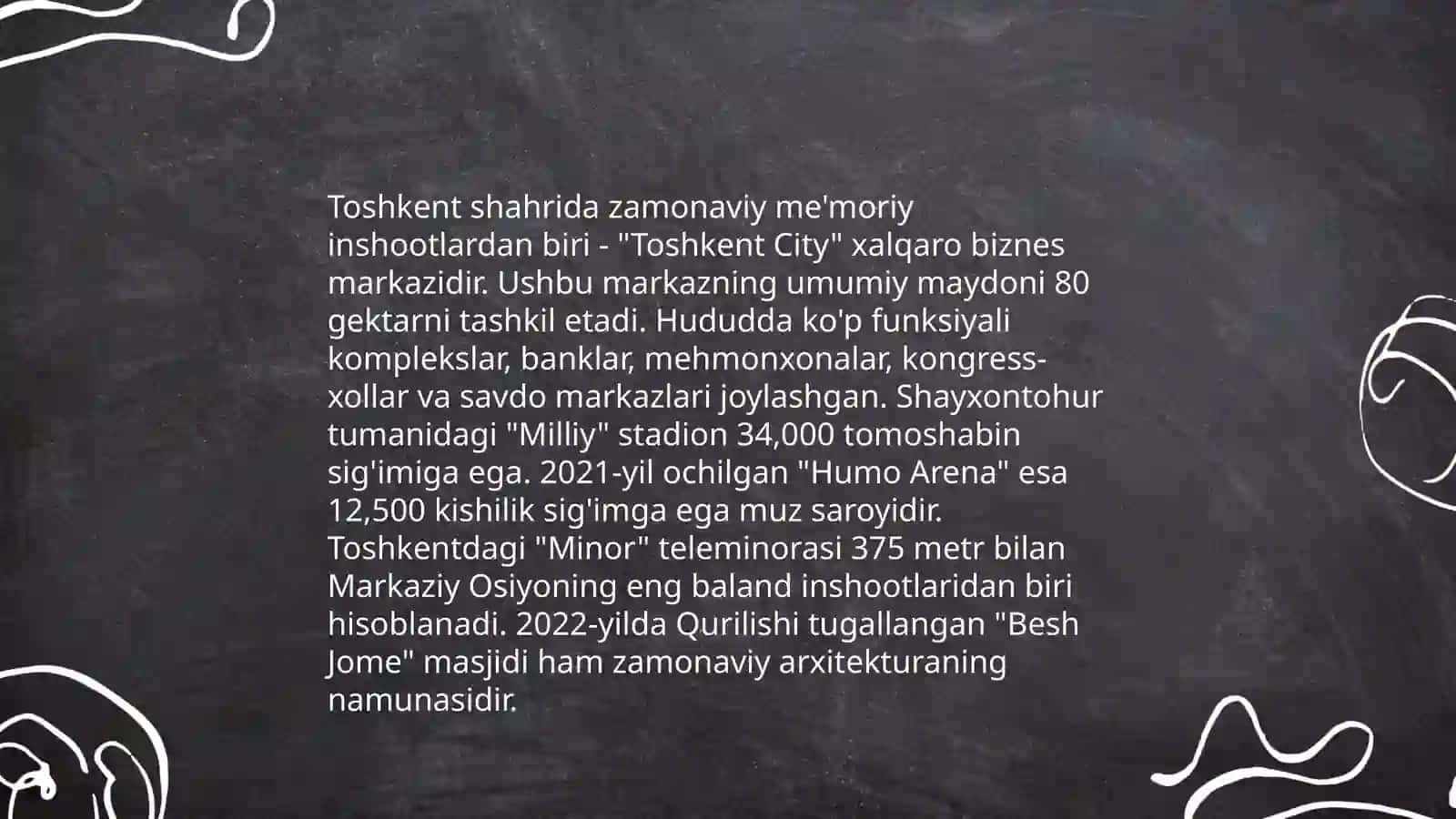 Mustaqillik davri Oʻzbekiston me'morchilik san'ati 4