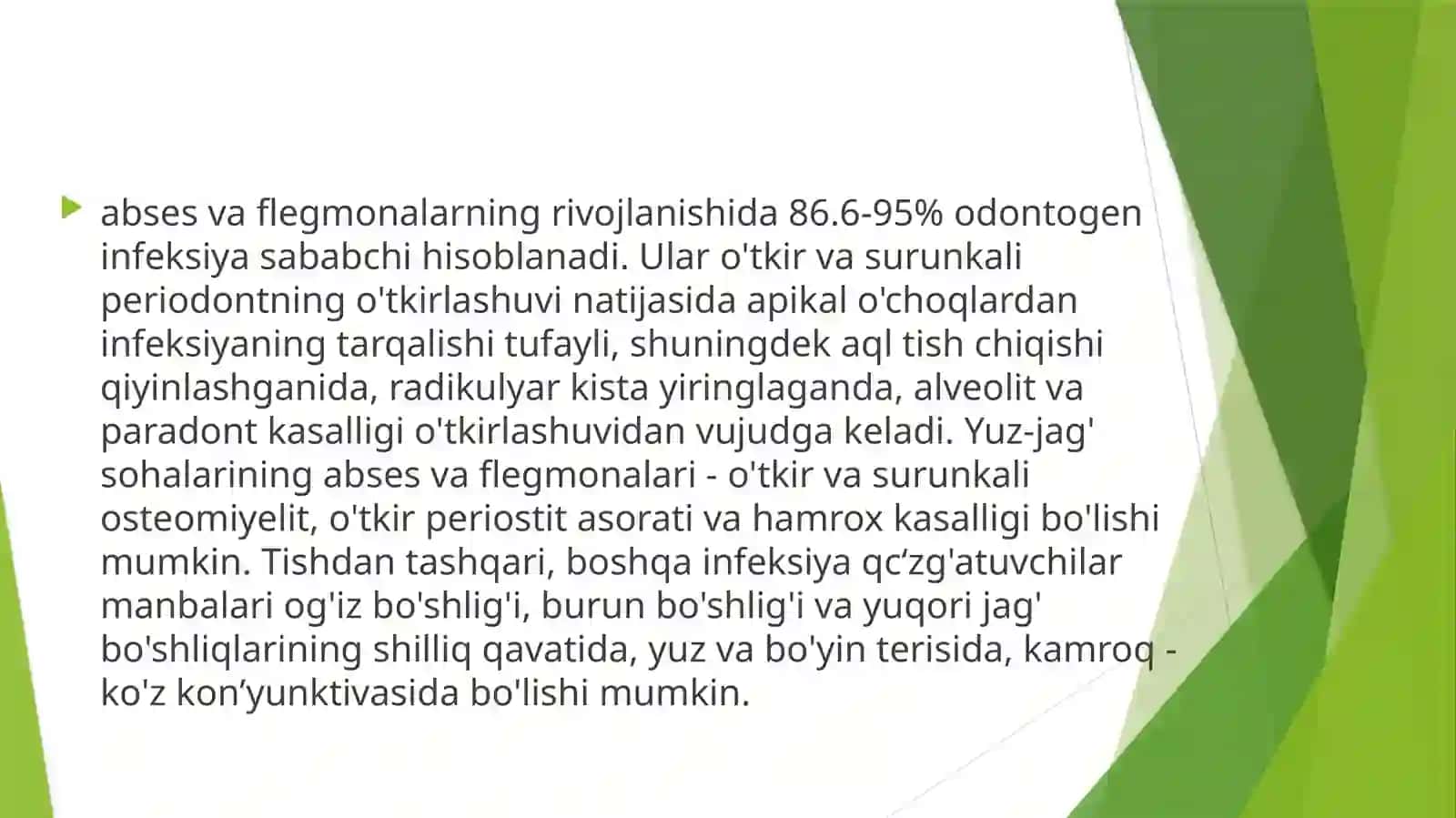 Yuz-jag` kasalliklari va jaroxatlari 4