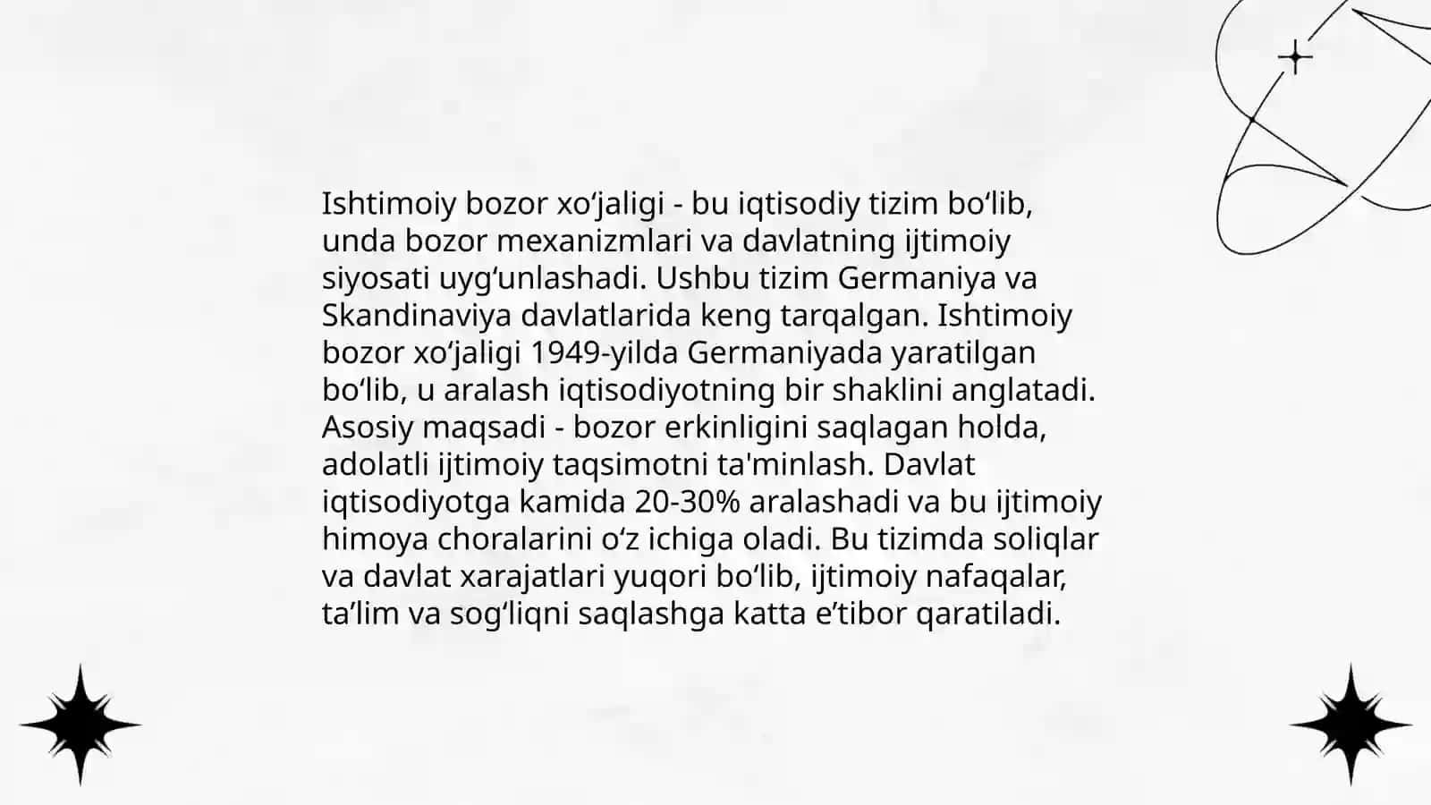 Neoliberalizm va ishtimoiy bozor xo'jaligi 4