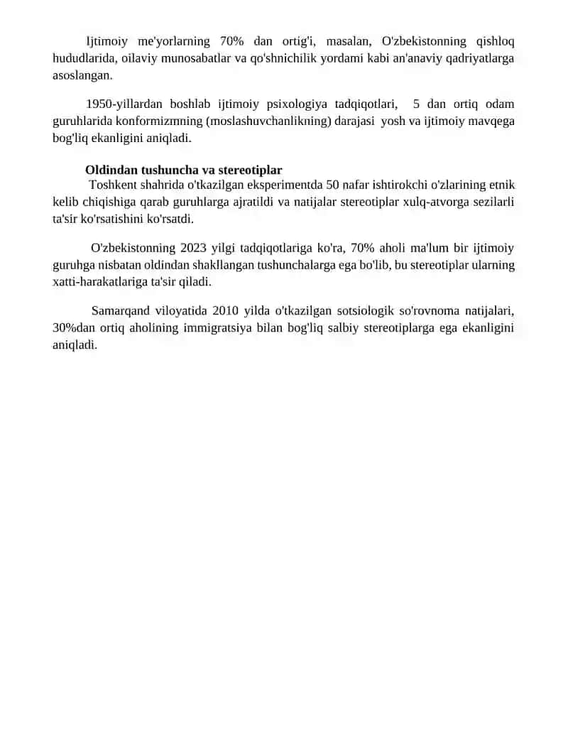 Sotsial psixologiyada asosiy tushunchalar 4