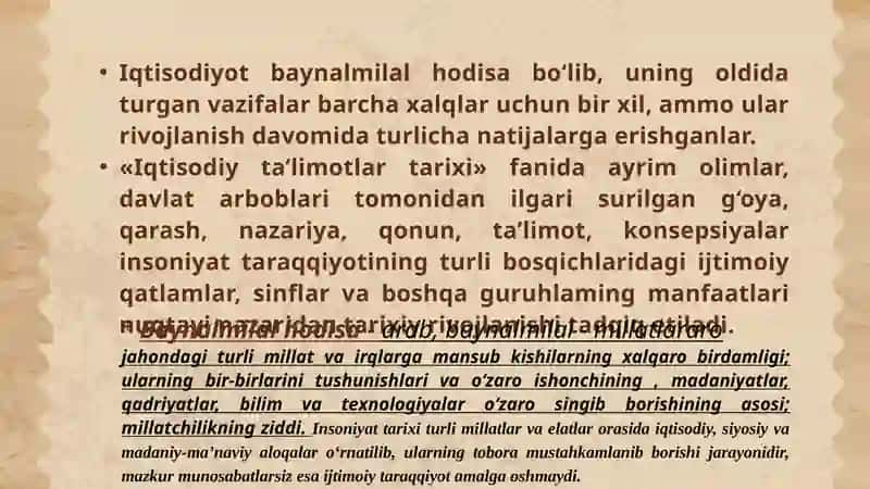 Iqtisodiy ta’limotlar tarixi 4