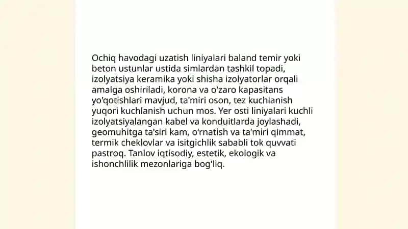 Elektr uzatish liniyalari 4