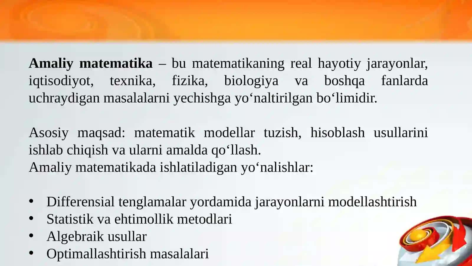 AMALIY MATEMATIKA 4