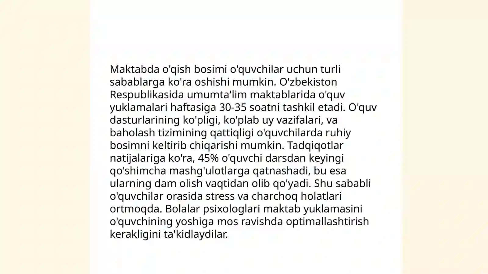 Ota-onalar va farzandlar o'rtasidagi muammolar 4