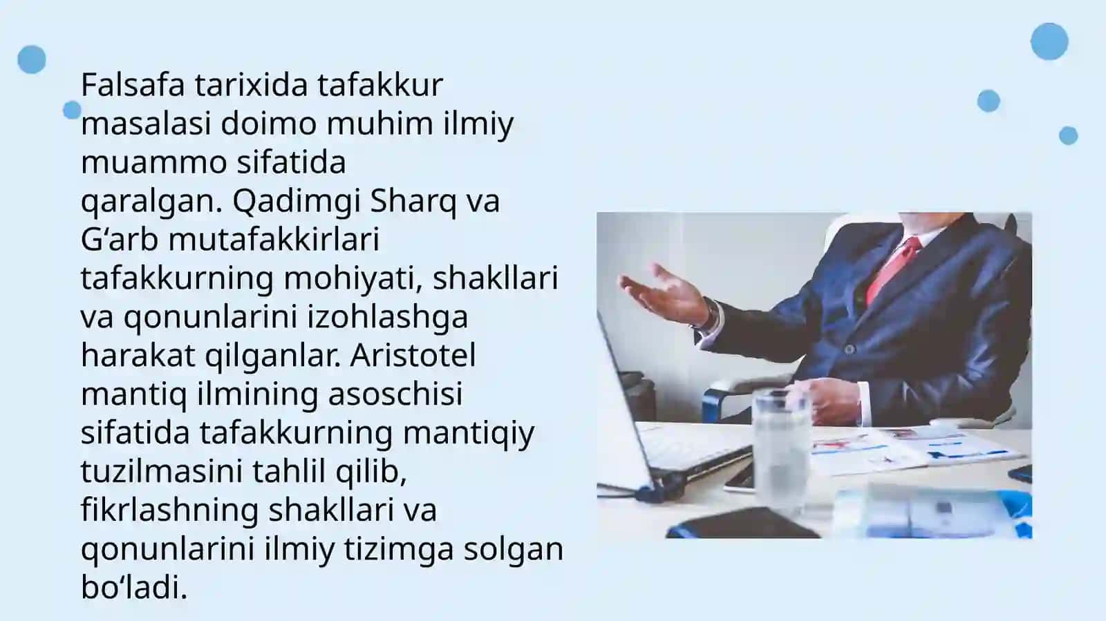 Tafakkurning mantiqiy shakllari va qonunlari 4