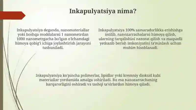 Yakkalangan nanozarrachaxossalari 4