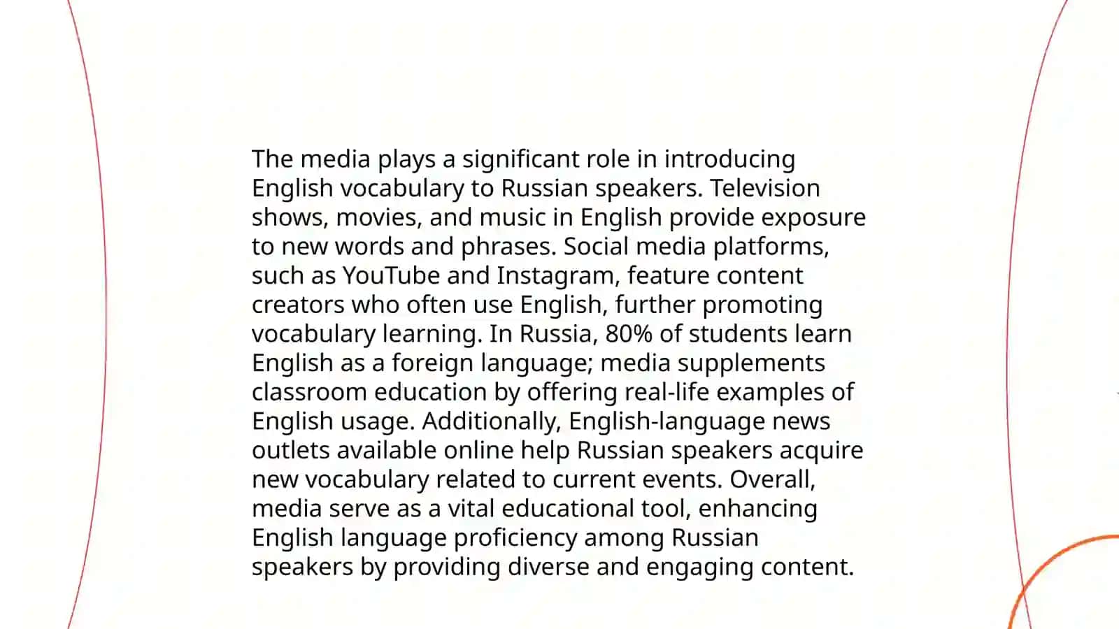 The Influence of English on Modern Russian Vocabulary 4