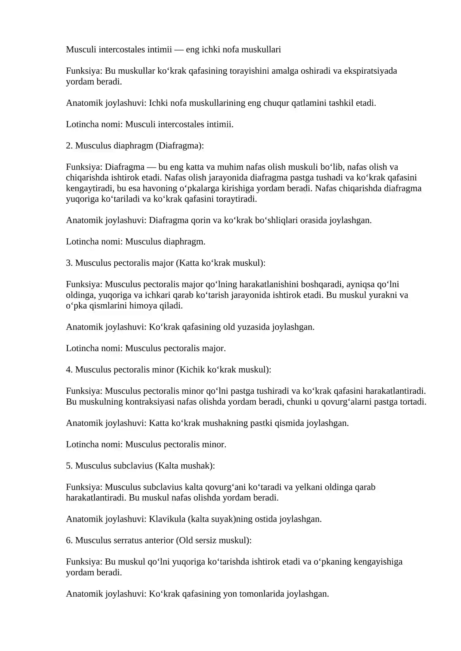 Умуртқалар (Vertebrae) anatomiyasi 4