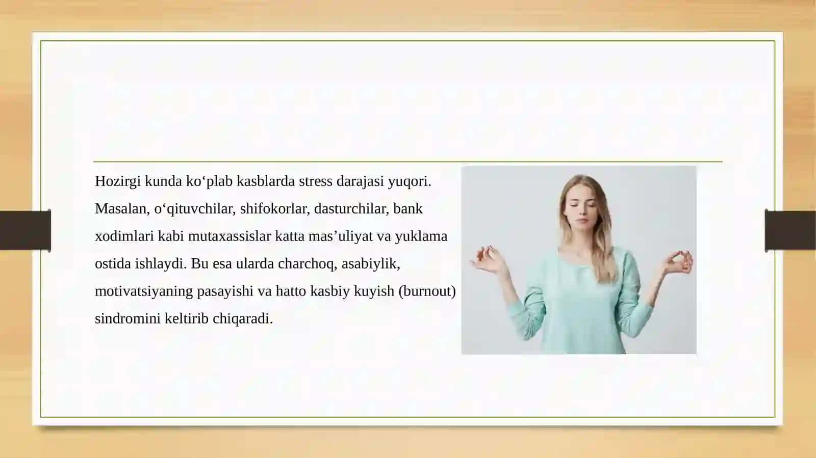 Mutaxassislarning kasbiy salomatligi 4