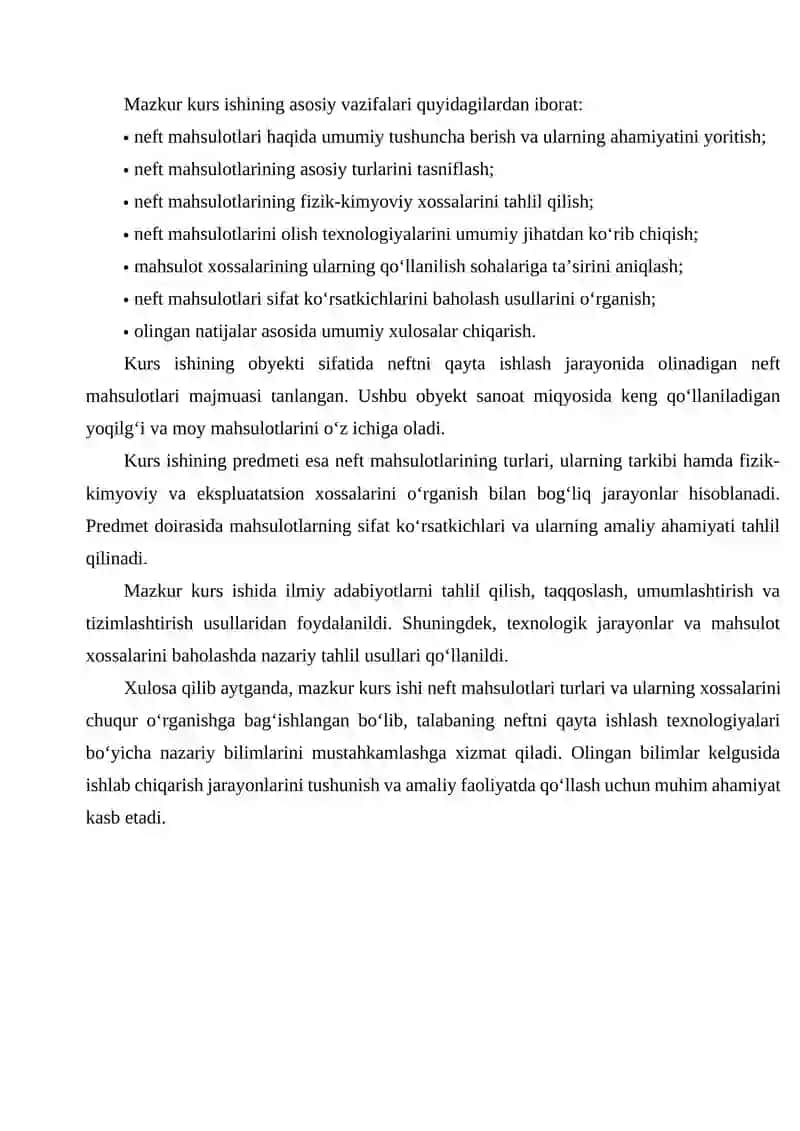 NEFT MAHSULOTLARINI QAYTA ISHLASH 4