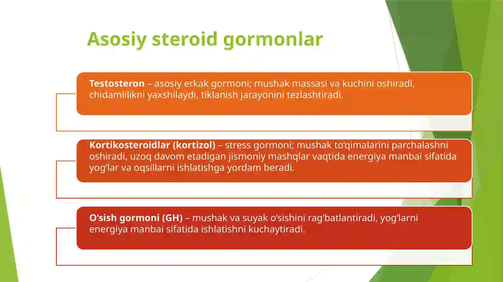 Steroid gormonlarning sportchi chidamkorligigga ta'siri 4