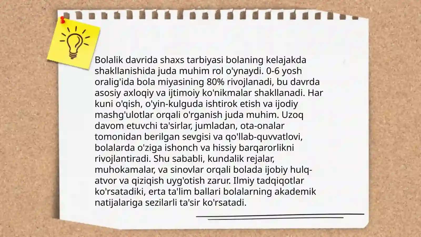 Shaxs rivojlanishining psixologik asoslari 4