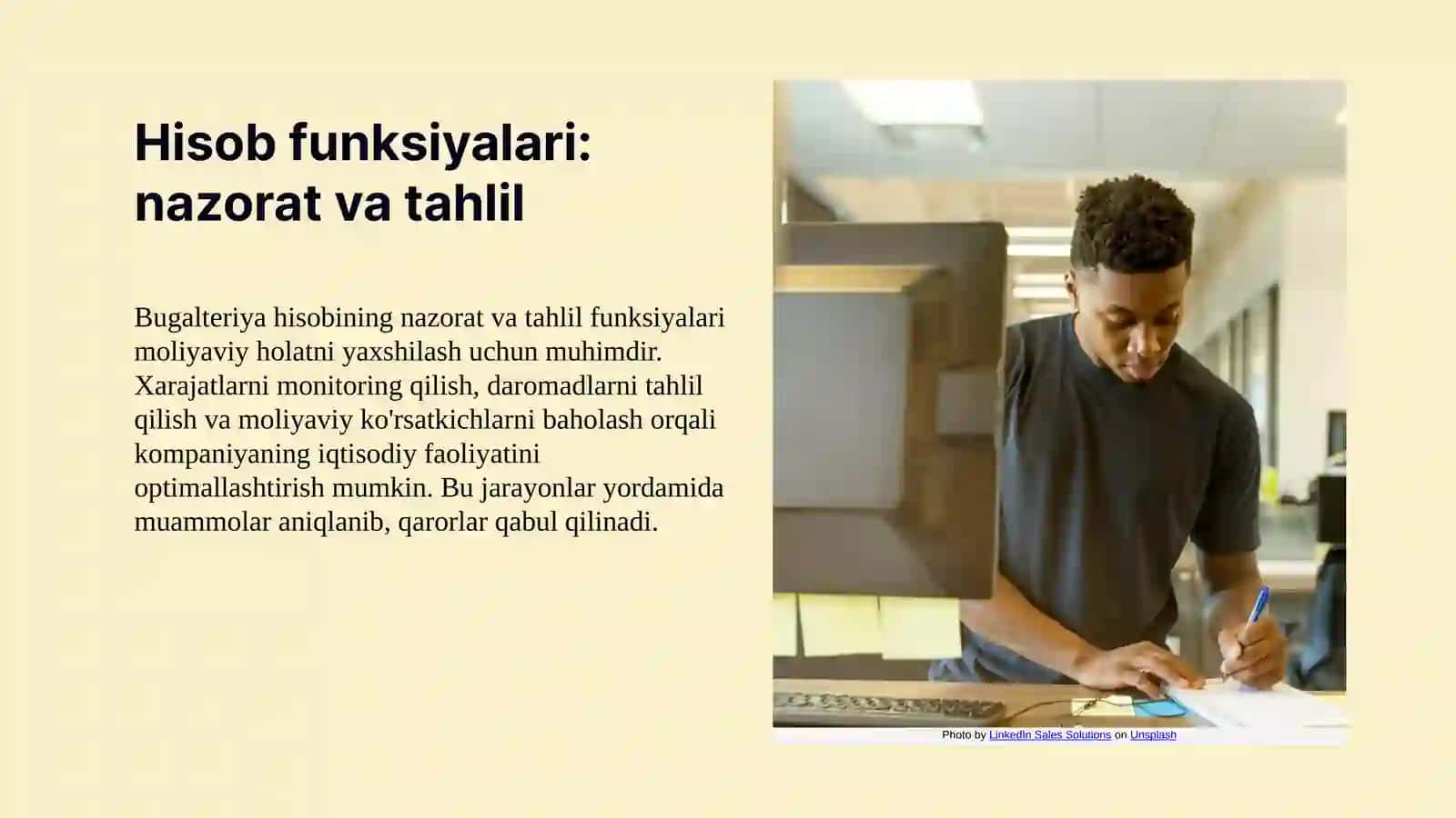 Bugalteriya hisobining asosiy funksiyalari va maqsadlari 4