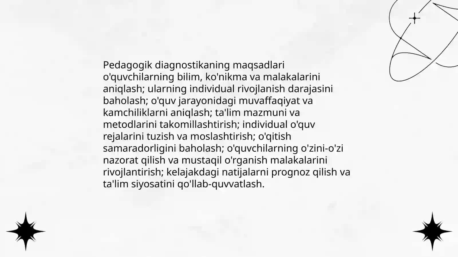Pedagogik diagnostikaning mohiyati va funksiyalari 4