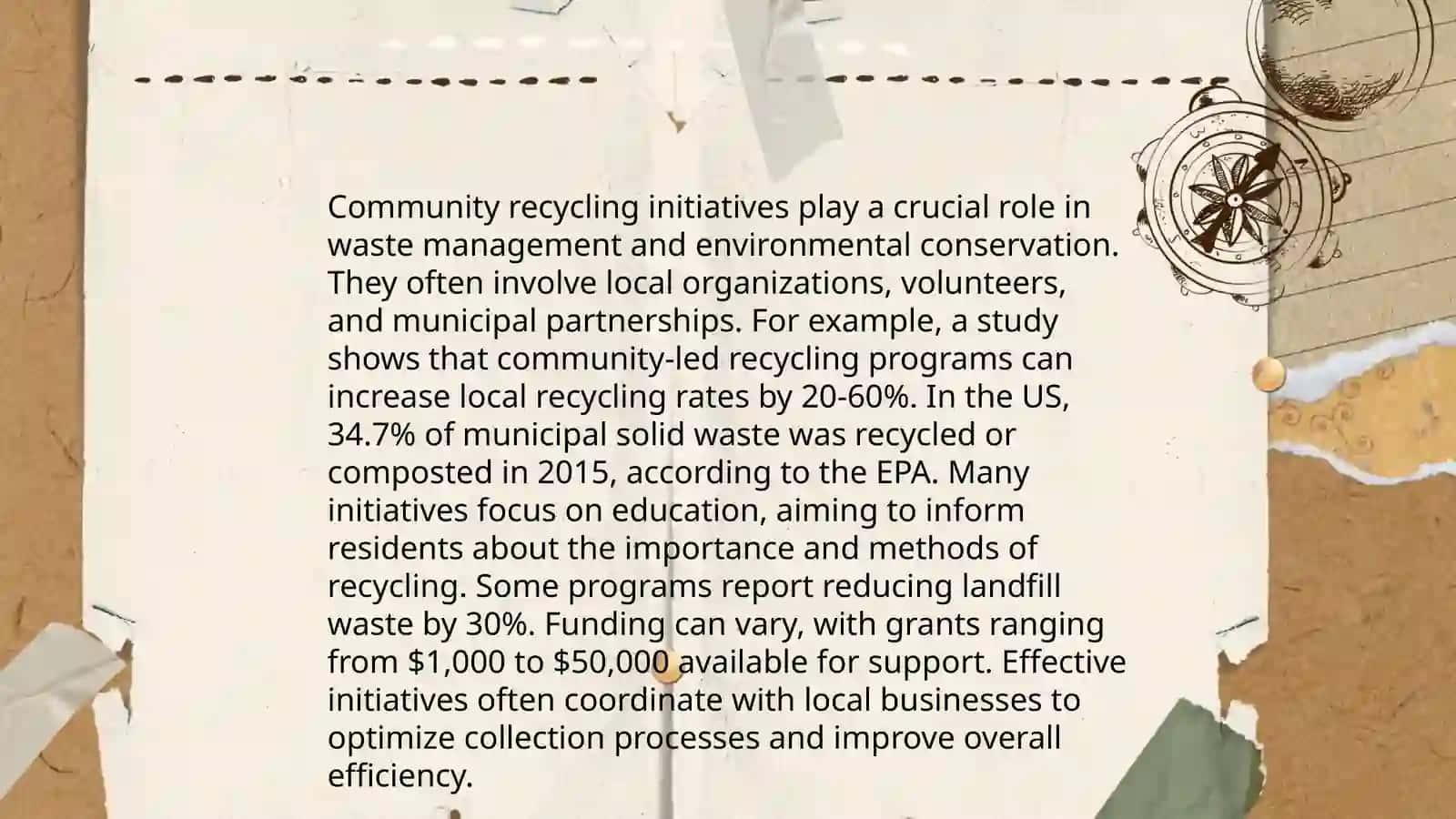 Enviromentalism in my community 4
